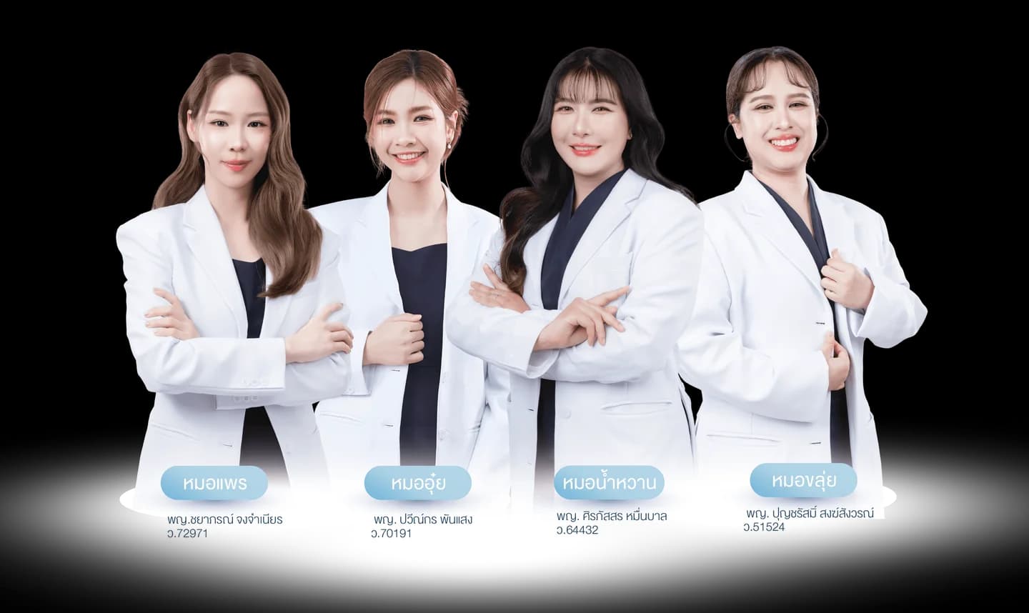 ทีมแพทย์ Dr.Namwan Clinic หมอน้ำหวานคลินิก